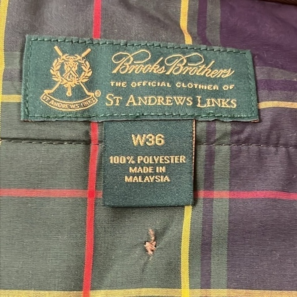 Brooks Brothers Saint Andrews links navy blue golf shorts size men’s 36‎ - Picture 4 of 6